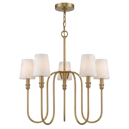 Catenary Alabaster Chandelier