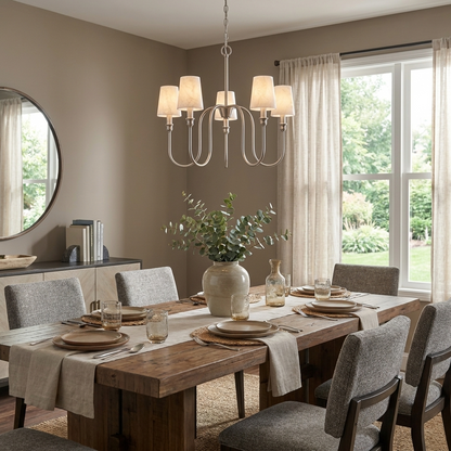 Catenary Alabaster Chandelier