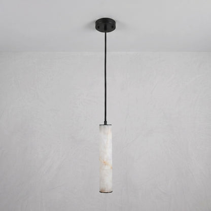 Column Alabaster Staircase Chandelier