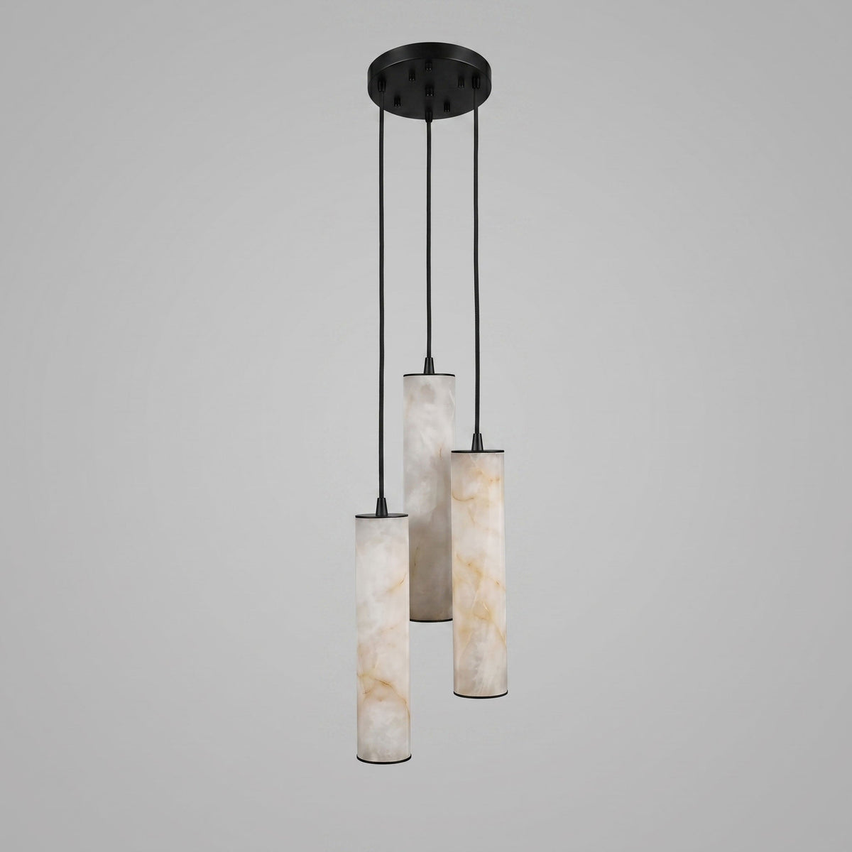 Column Alabaster Staircase Chandelier