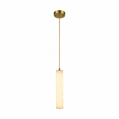 Column Alabaster Staircase Chandelier