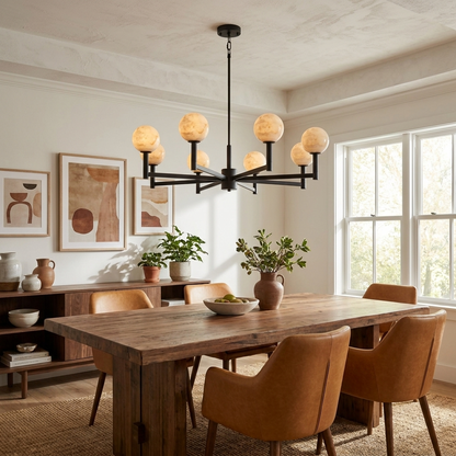 Compass Alabaster Chandelier