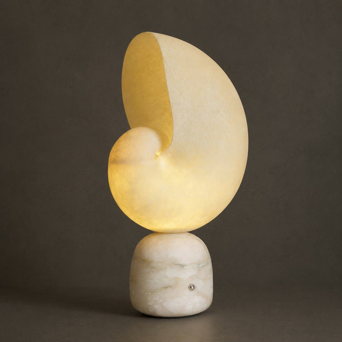 Lumora Shell Alabaster Table Lamp