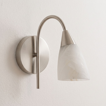 Arch Alabaster Wall Sconce