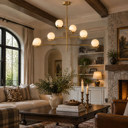 Doris Alabaster Chandelier