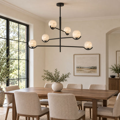 Doris Alabaster Chandelier