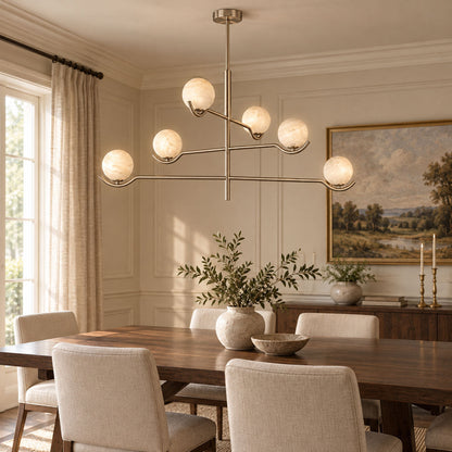 Doris Alabaster Chandelier