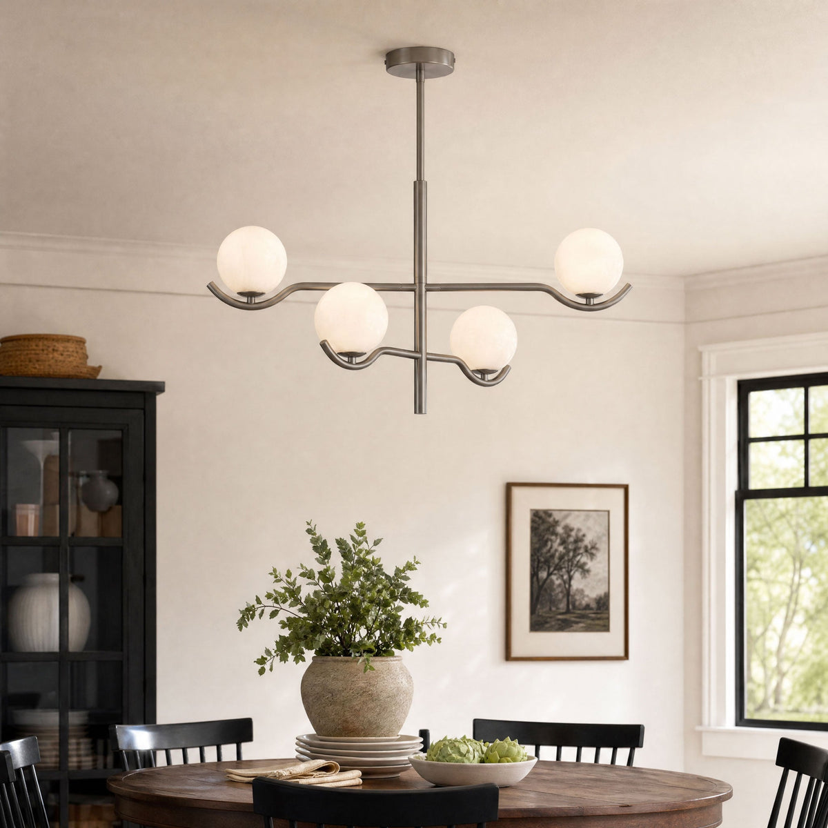 Doris Alabaster Chandelier