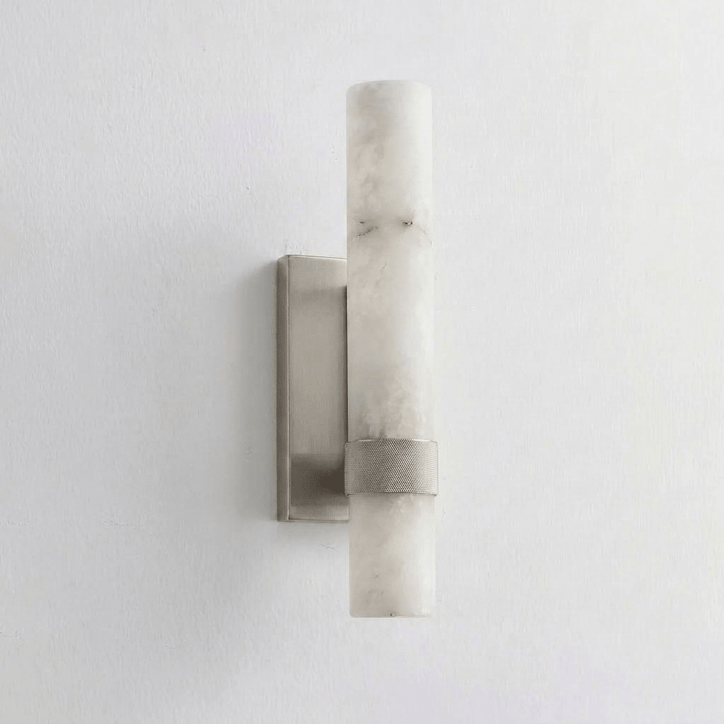 Elaris Alabaster Tube Wall Sconce