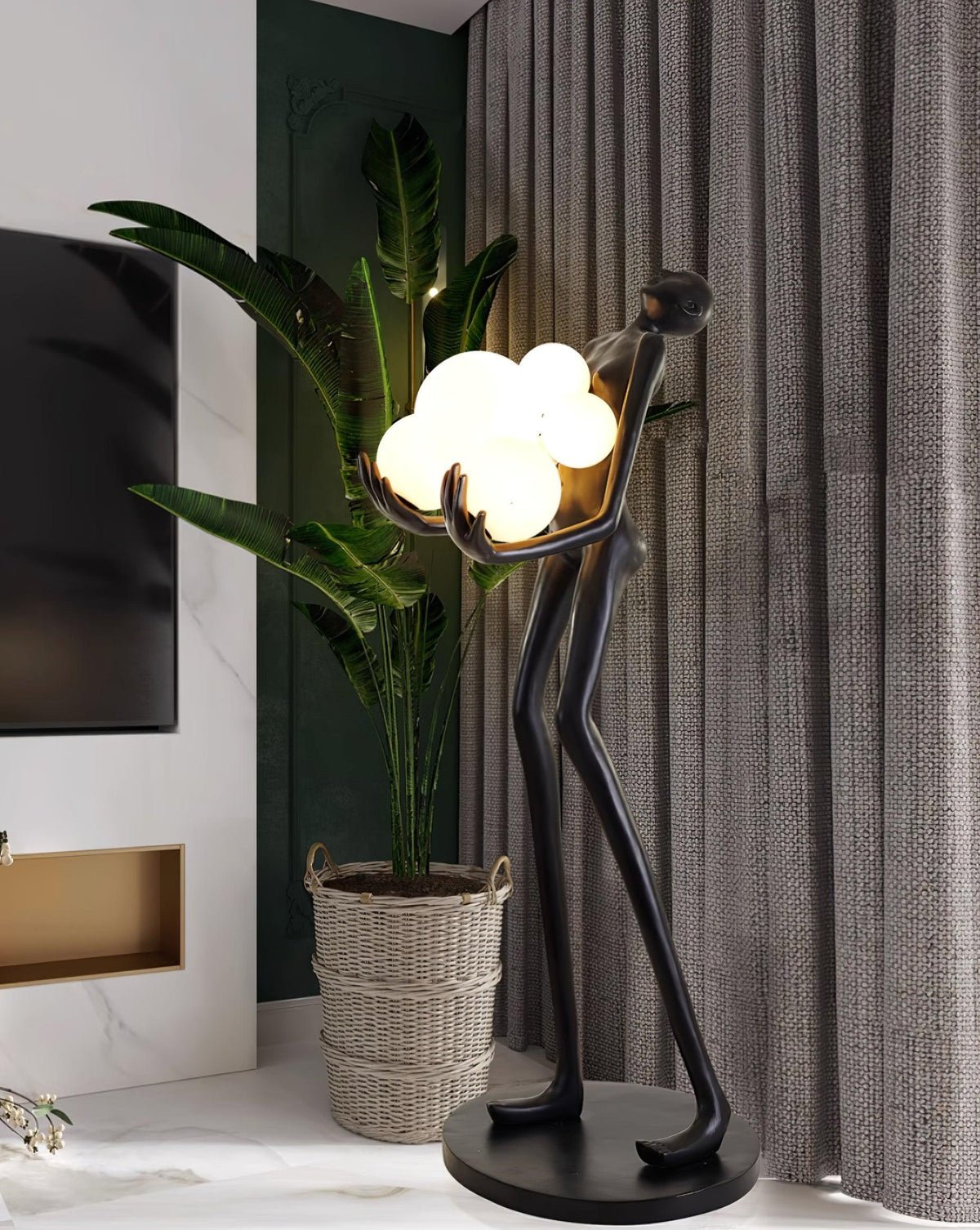 Embrace Sculpture Floor Lamp – detail 10