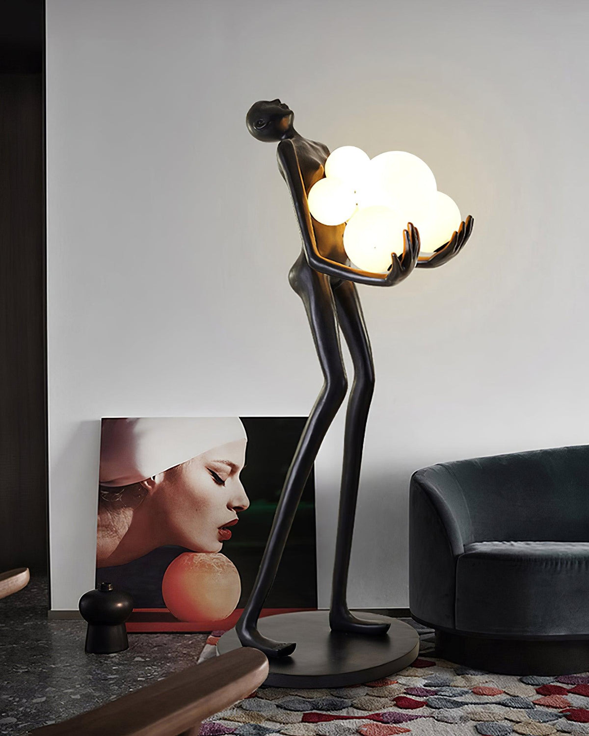 Embrace Sculpture Floor Lamp – detail 27