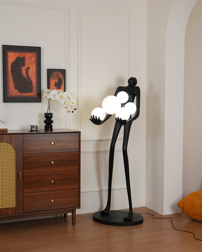 Embrace Sculpture Floor Lamp – detail 5