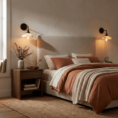 Evadne Alabaster Dome Wall Sconce