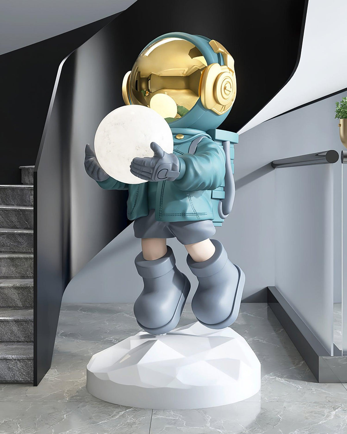Fantasy Astronaut Floor Light – detail 6