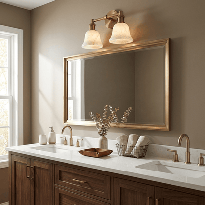 Fenwick Alabaster Vanity Sconce