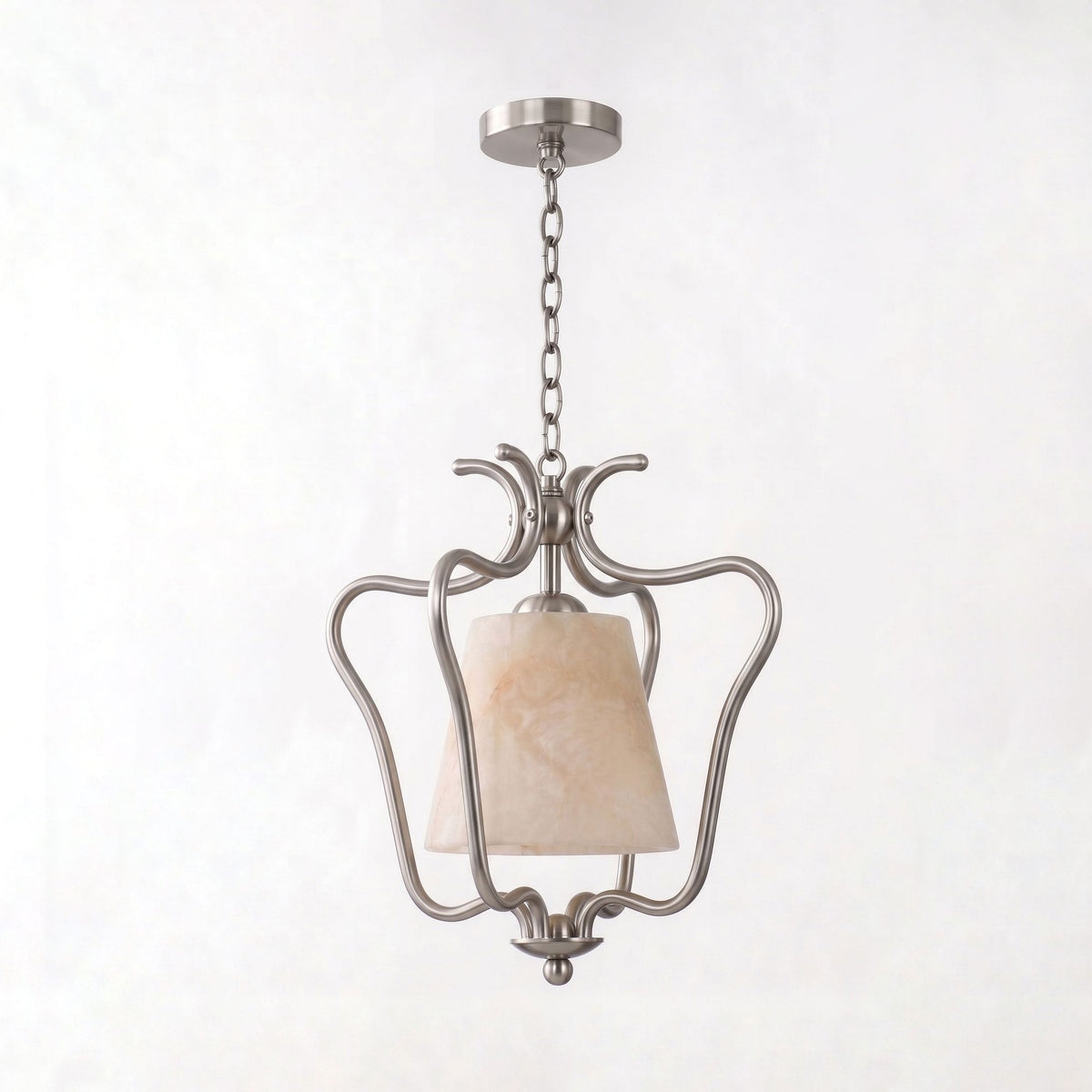 Filigree Alabaster Lantern Pendant Lamp