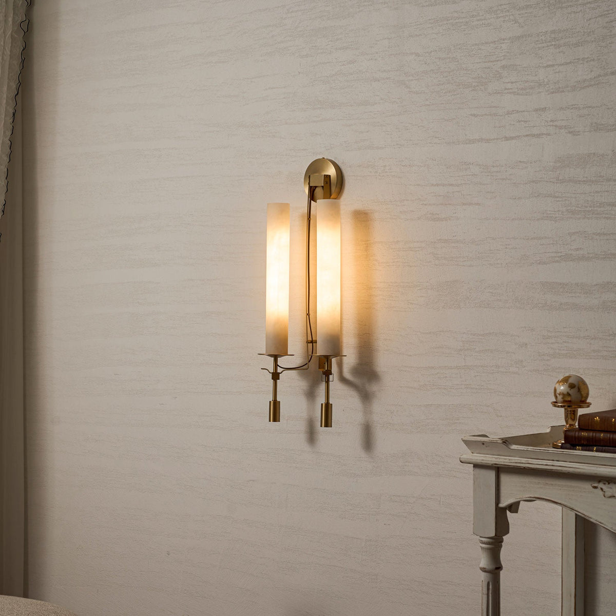 Fontanelle Alabaster Wall Lamp