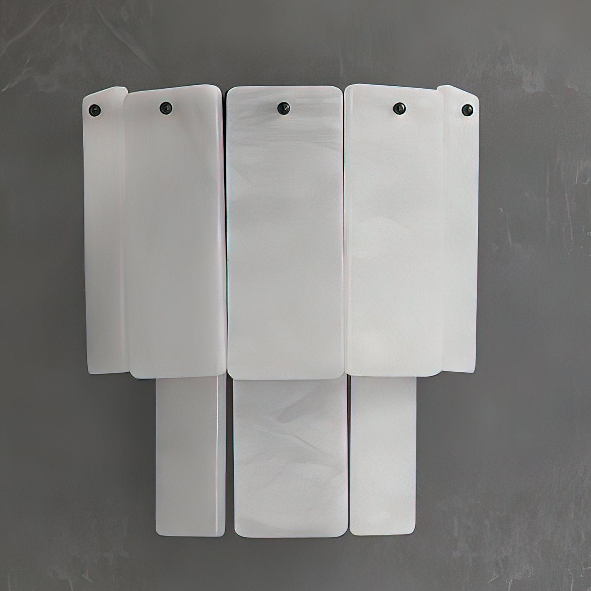 Fractured Alabaster Wall Sconce