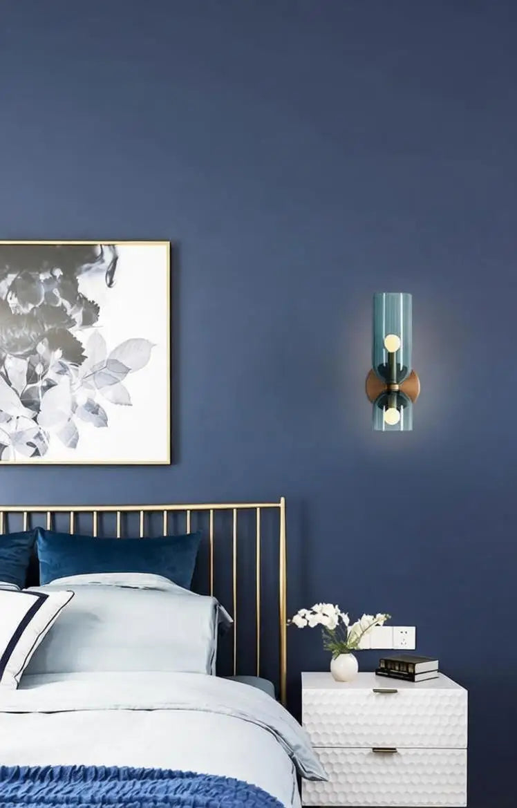 Gold Hardware & Wall Mount Detail
