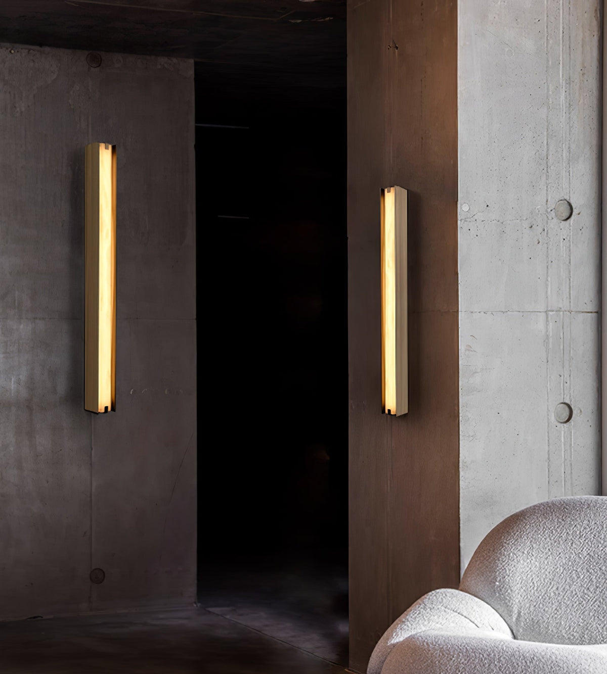Isolde Alabaster Wall Sconce