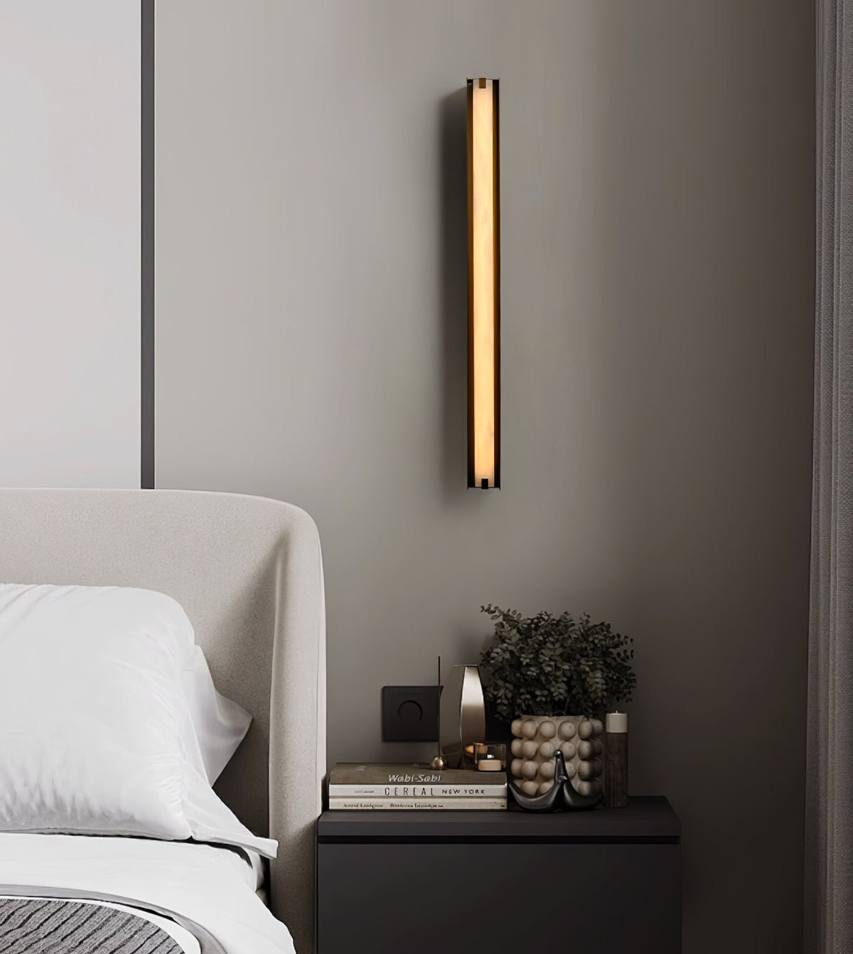 Isolde Alabaster Wall Sconce