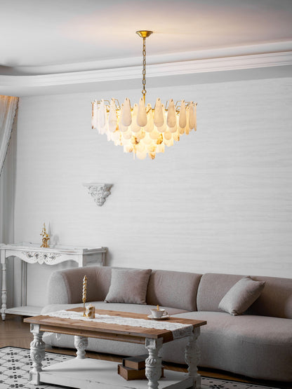 Leon Alabaster Chandelier