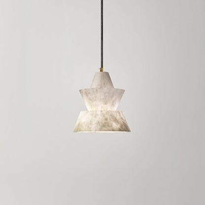 Trivola Alabaster Pendant Light