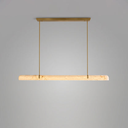 Linear Alabaster Chandelier