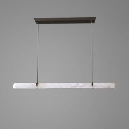 Linear Alabaster Chandelier