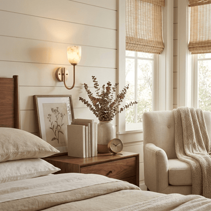 Lowell Alabaster Wall Sconce
