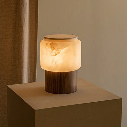 Luma Core Alabaster Table Lamp