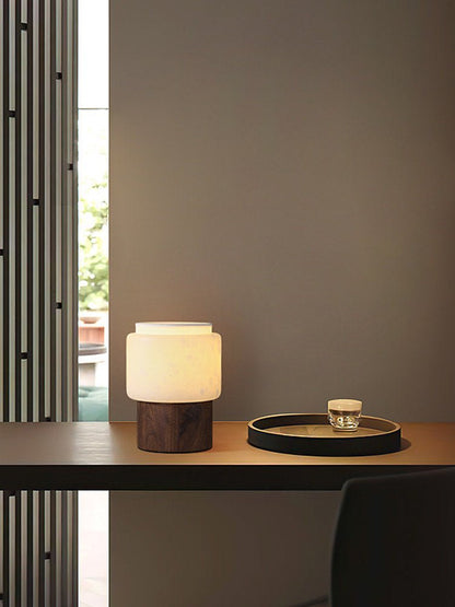 Luma Core Alabaster Table Lamp