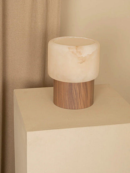 Luma Core Alabaster Table Lamp