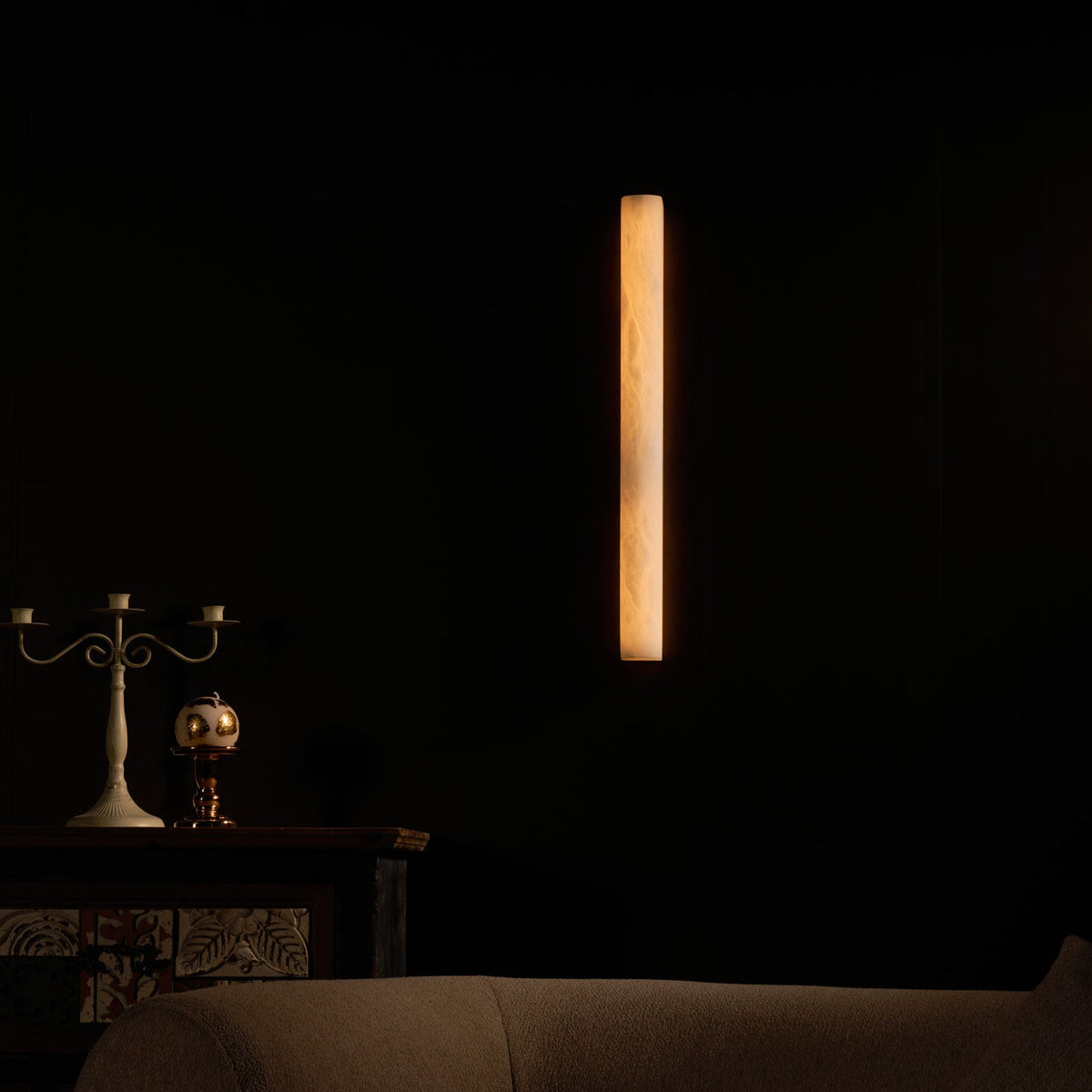 Luminara Alabaster Wall Sconce