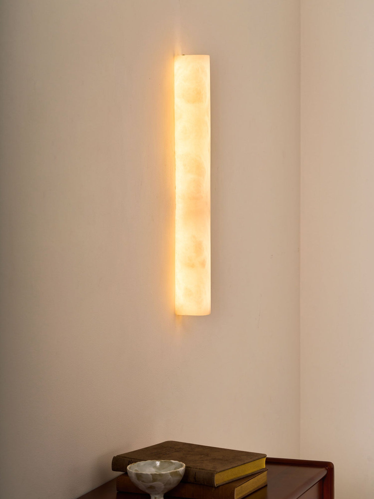 Luminara Alabaster Wall Sconce