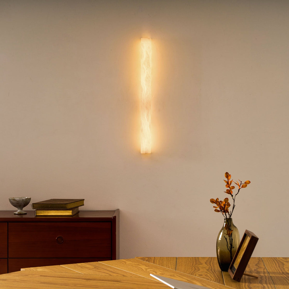 Luminara Alabaster Wall Sconce