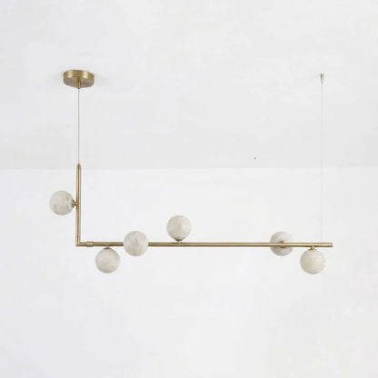 Lunara Alabaster Orb Chandelier