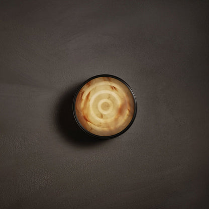 Orlina Stone Disc Alabaster Wall Sconce