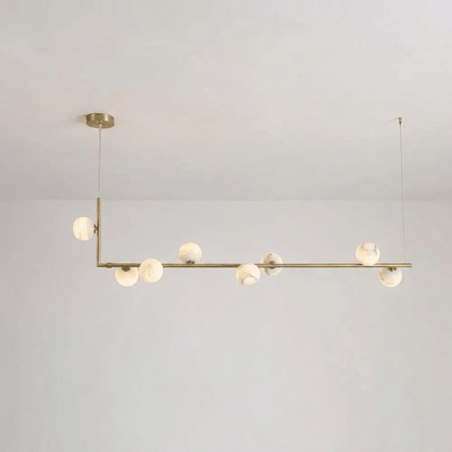 Lunara Alabaster Orb Chandelier
