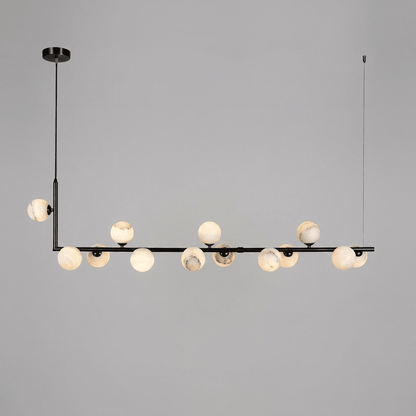 Lunara Alabaster Orb Chandelier