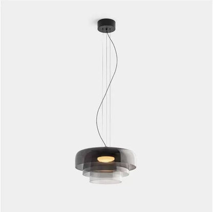 Lark Pendant Lamp 3 glass shades detail shot