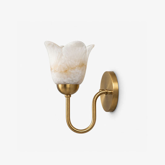 Magnolia Alabaster Wall Sconce