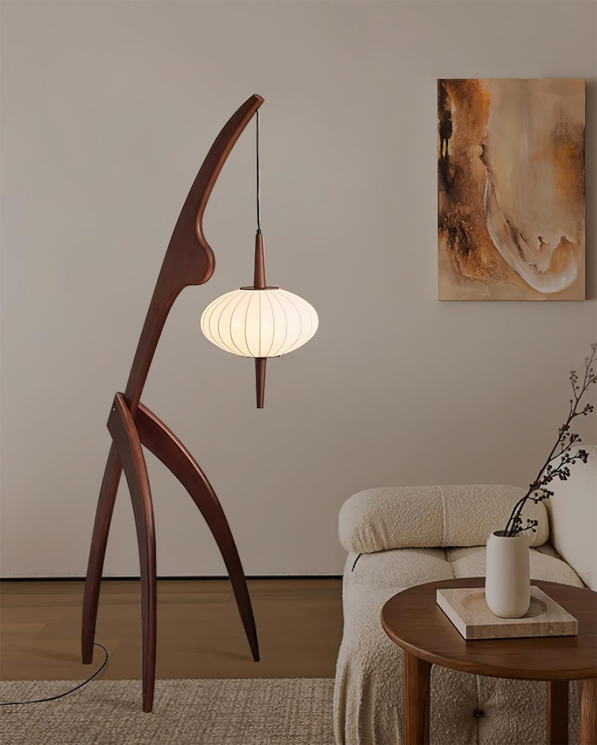 Mantis Wood Floor Lamp – detail 40