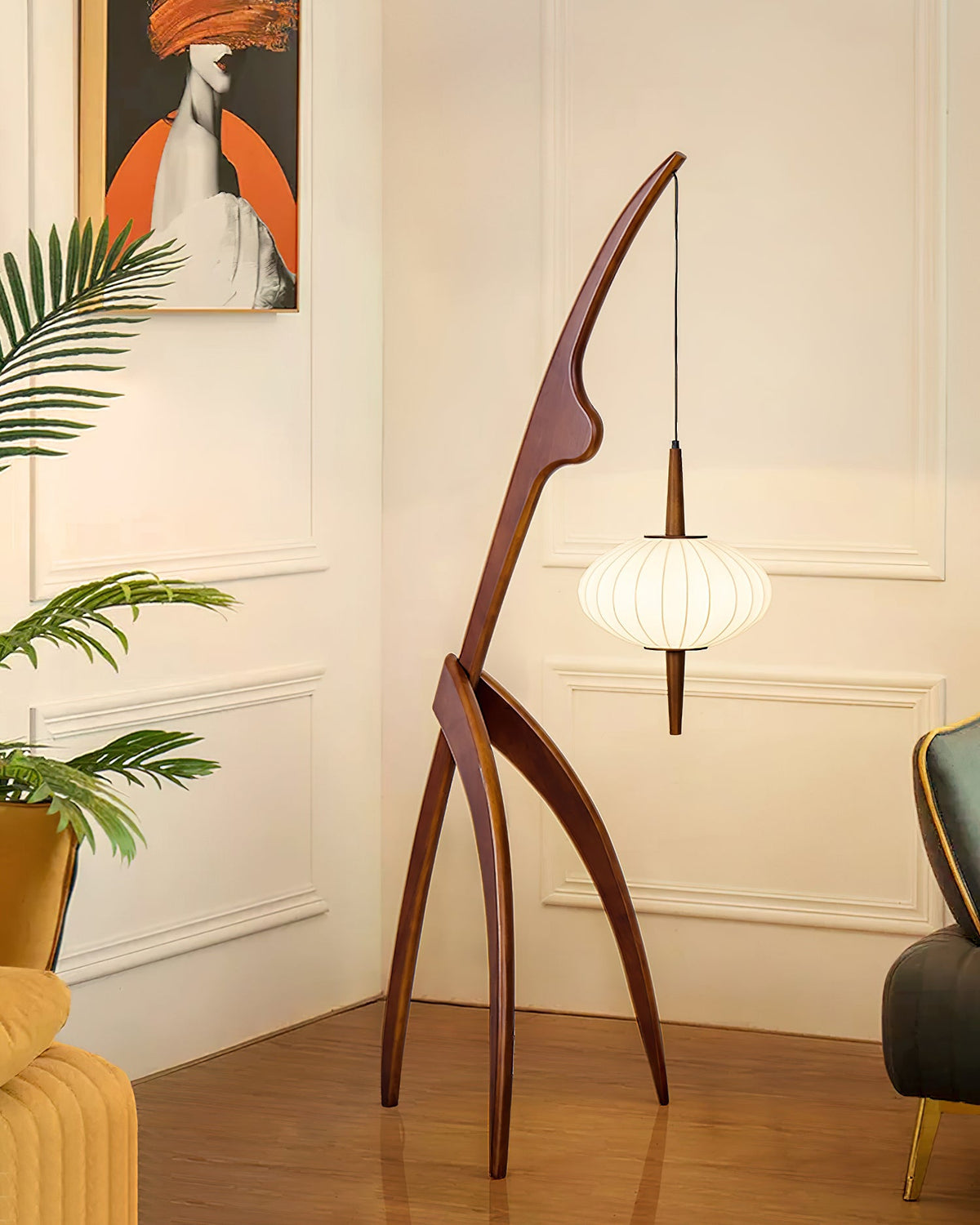 Mantis Wood Floor Lamp – detail 35