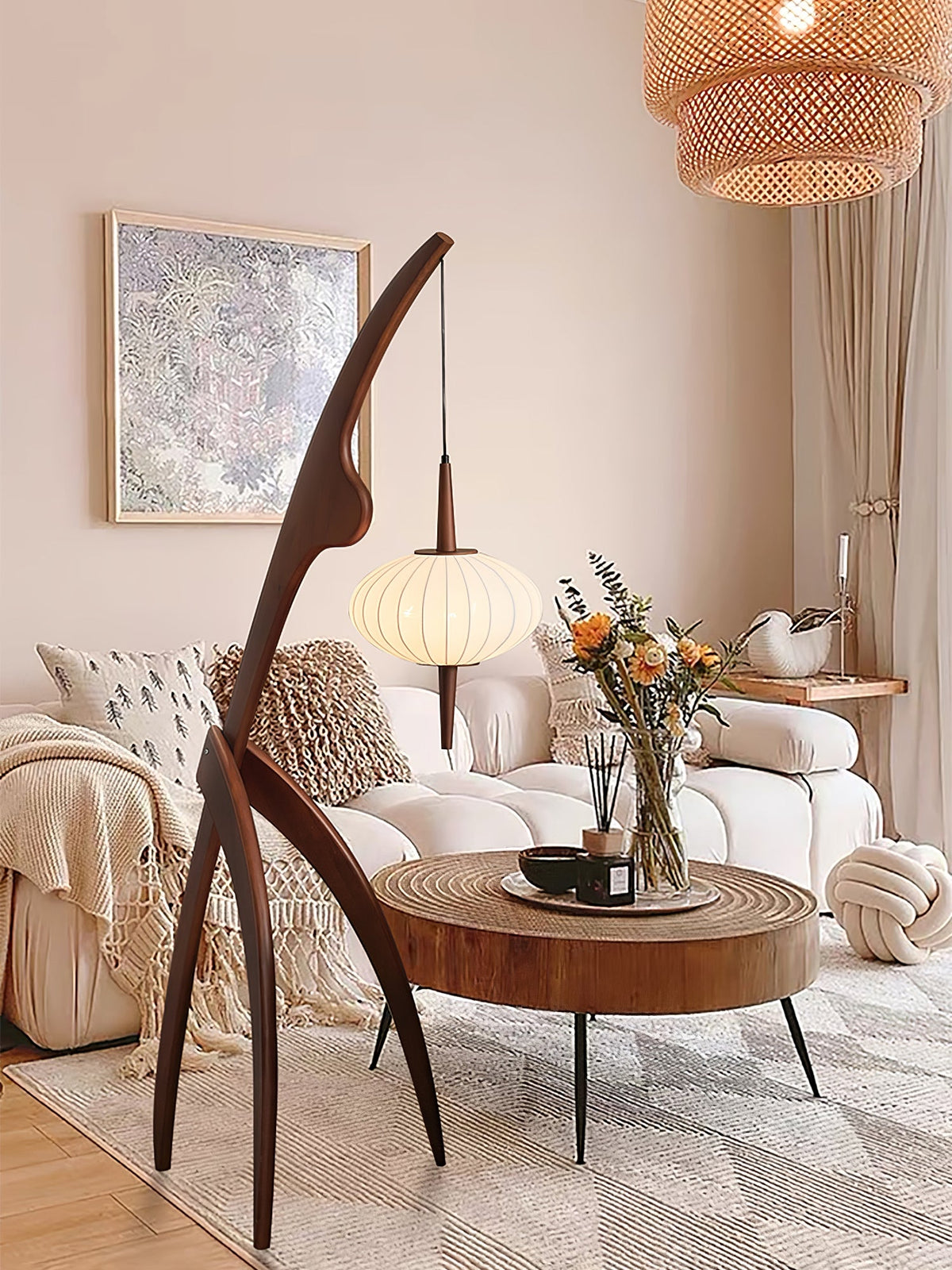 Mantis Wood Floor Lamp – detail 22