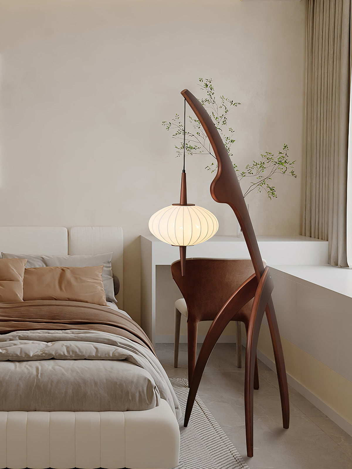Mantis Wood Floor Lamp – detail 13