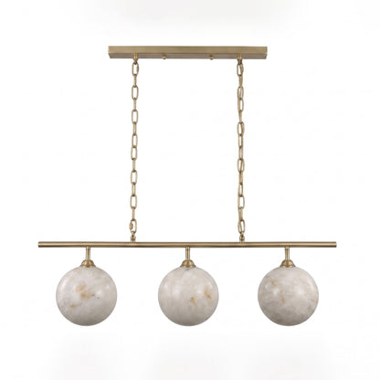 Marbury Alabaster Orb Pendant Lamp
