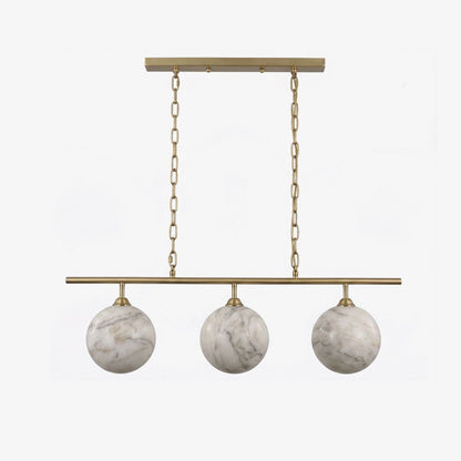 Marbury Alabaster Orb Pendant Lamp