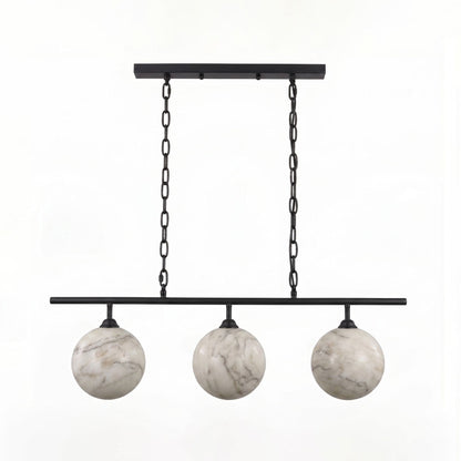 Marbury Alabaster Orb Pendant Lamp