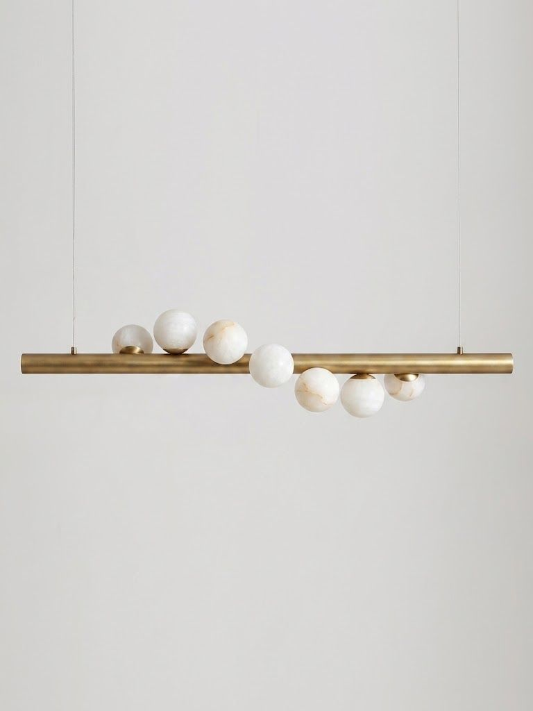 Nimbus Alabaster Bar Pendant Lamp